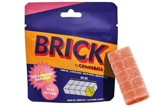 Cannabals Strawberry Banana Brick